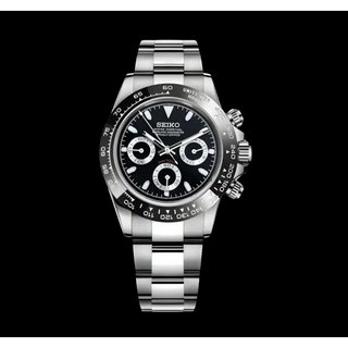 SEIKO MOD BLACK DAYTONA - Wristwatch