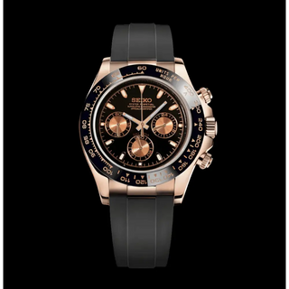 WDM SEIKO MOD ROSE GOLD DAYTONA - Wristwatch