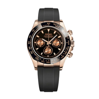 WDM SEIKO MOD ROSE GOLD DAYTONA - Wristwatch