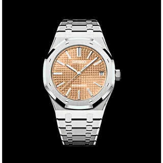 WDM SEIKO MOD ROYAL OAK CHAMPAGNE ROSE - Wristwatch