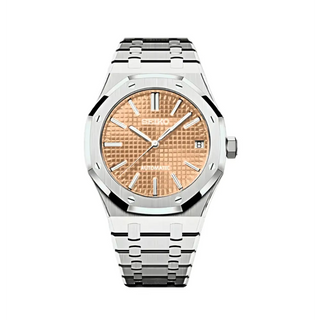 WDM SEIKO MOD ROYAL OAK CHAMPAGNE ROSE - Wristwatch