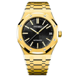 WDM SEIKO MOD ROYAL OAK GOLD - Wristwatch