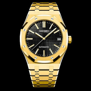 WDM SEIKO MOD ROYAL OAK GOLD - Wristwatch