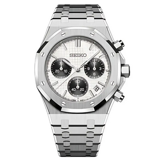 WDM SEIKO MOD ROYAL OAK PANDA - Wristwatch