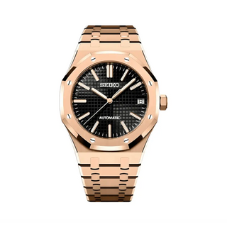 WDM SEIKO MOD ROYAL OAK ROSE GOLD - Wristwatch