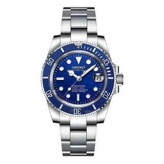 WDM SEIKO MOD SUBMARINER BLUE - Wristwatch