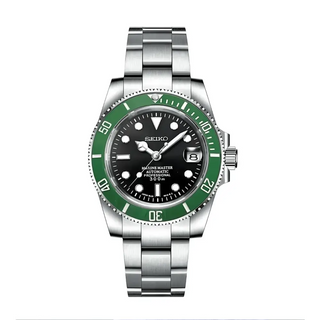 WDM SEIKO MOD SUBMARINER KERMIT - Wristwatch